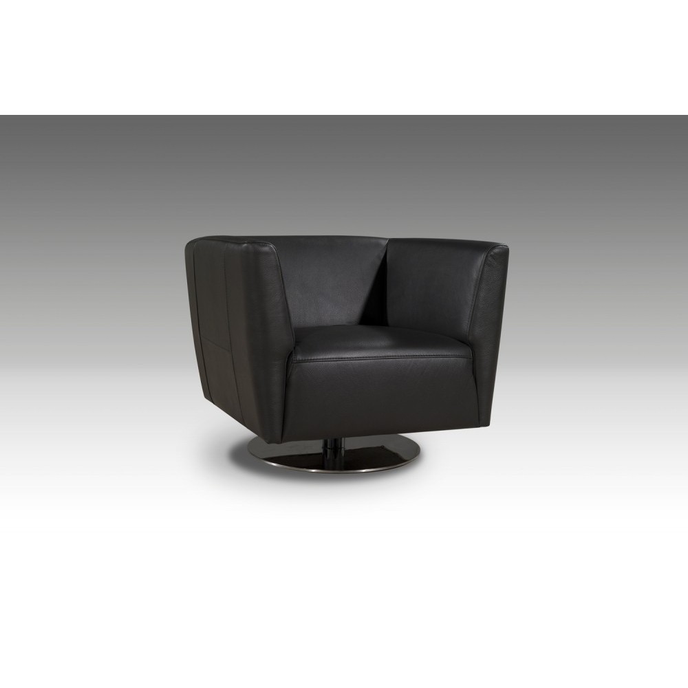 Fauteuil de bureau design RIBA, noir