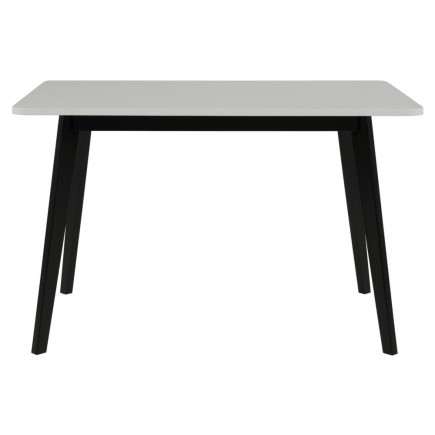 Table à manger blanc laqué design, RADO