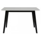 Table à manger blanc laqué design, RADO