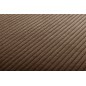 Canapé d'angle avec relax électrique en velours cotelé REVANO, chocolat, angle droit, 3 places