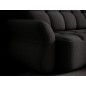 Canapé d'angle profondeur réglable, BENSON en tissu bouclette Luxe - gris anthracite, 4-5 places, angle droit (vu de face) Canapé d'angle profondeur réglable, BENSON en tissu bouclette Luxe - gris anthracite, 4-5 places, angle droit (vu de face)