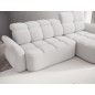 Canapé d'angle profondeur réglable, BENSON en tissu bouclette Luxe - ivoire, 4-5 places, angle droit (vu de face) Canapé d'angle profondeur réglable, BENSON en tissu bouclette Luxe - ivoire, 4-5 places, angle droit (vu de face)