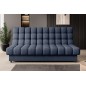 Canapé 3 places convertible CLARO en tissu bleu pâle Canapé 3 places convertible CLARO en tissu bleu pâle