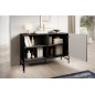 Beau buffet noir de qualité avec rangement, RAFI