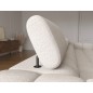 Canapé d'angle convertible FELIX en tissu bouclette beige, 5 places, angle gauche (vu de face) Canapé d'angle convertible FELIX en tissu bouclette beige, 5 places, angle gauche (vu de face)