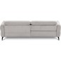 Canapé d'angle convertible en tissu luxe 5 places, MANCINI, coffre, gris, angle droit Canapé d'angle convertible en tissu luxe 5 places, MANCINI, coffre, gris, angle droit