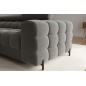 Canapé d'angle convertible FELIX VELOURS en velours gris foncé 5 places, angle gauche (vu de face) Canapé d'angle convertible FELIX VELOURS en velours gris foncé 5 places, angle gauche (vu de face)