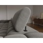 Canapé d'angle convertible FELIX VELOURS en velours gris foncé, 5 places, angle droit (vu de face) Canapé d'angle convertible FELIX VELOURS en velours gris foncé, 5 places, angle droit (vu de face)