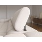 Canapé d'angle convertible FELIX VELOURS en velours beige, 5 places, angle droit (vu de face) Canapé d'angle convertible FELIX VELOURS en velours beige, 5 places, angle droit (vu de face)