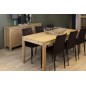 Bahut contemporain chêne haute qualité, COLOGNE, Bois clair