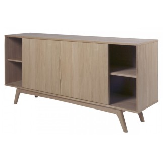Buffet design en bois chêne huilé, MAJIS