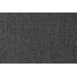 Fauteuil 1 place relaxation en tissu ARIANA, gris foncé