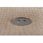 Canapé d'angle avec relax électrique en tissu Bellagio, beige, angle droit