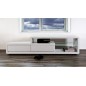 Meuble TV design blanc laqué brillant ERTA
