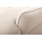 Canapé d'angle convertible en tissu luxe 5 places, MANCINI, coffre, beige, angle droit