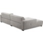 Canapé d'angle profondeur réglable AUSTINI tissu de qualité gris 4-5 places, angle gauche (vu de face) Canapé d'angle profondeur réglable AUSTINI tissu de qualité gris 4-5 places, angle gauche (vu de face)
