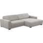 Canapé d'angle profondeur réglable AUSTINI tissu de qualité gris 4-5 places, angle droit (vu de face) Canapé d'angle profondeur réglable AUSTINI tissu de qualité gris 4-5 places, angle droit (vu de face)