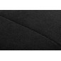 Canapé d'angle convertible en velours luxe - 5 places, SIENNA, noir, angle gauche Canapé d'angle convertible en velours luxe - 5 places, SIENNA, noir, angle gauche