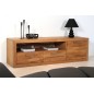 Meuble TV contemporain en bois massif, WELSON
