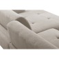 Canapé d'angle profondeur réglable AUSTINI tissu de qualité beige 4 places, angle droit (vu de face) Canapé d'angle profondeur réglable AUSTINI tissu de qualité beige 4 places, angle droit (vu de face)