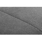 Canapé d'angle convertible en velours luxe - 5 places, SIENNA, gris, angle gauche