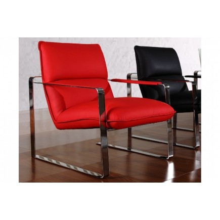 Fauteuil de bureau AXON, rouge
