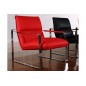 Fauteuil design AXON, rouge