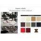 Canapé d'angle en cuir italien 6/7 places SUBLIMO, couleur personnalisée, angle gauche Canapé d'angle en cuir italien 6/7 places SUBLIMO, couleur personnalisée, angle gauche
