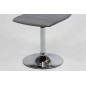 Lot de 2 chaises PIKETI en simili cuir, gris