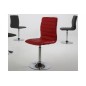 Lot de 2 chaises PIKETI en simili cuir, rouge