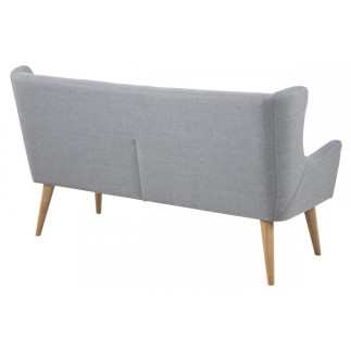 Canapé 3 places en tissu de qualité KASTEL, gris