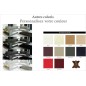 Canapé d'angle en cuir italien 8 places BENTLEY,couleur personnalisée, angle droit