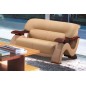 Canapé 2 places en cuir supérieur luxe haut de gamme italien TENTATION, beige Canapé 2 places en cuir supérieur luxe haut de gamme italien TENTATION, beige
