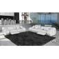 Canapé 2 places en cuir supérieur luxe haut de gamme italien MONRELAX, blanc Canapé 2 places en cuir supérieur luxe haut de gamme italien MONRELAX, blanc