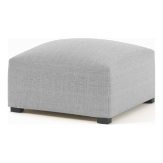 Canapé modulable d'angle en tissu MODULA, gris
