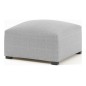 Canapé modulable d'angle en tissu MODULA, gris