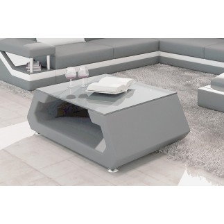Table basse design ALMA, gris clair