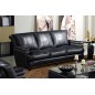 Ensemble IMPERIAL, 3 pièces: canapé 3 places + 2 places + fauteuil 1 place en cuir italien vachette. Tout cuir supérieur intégra