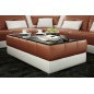 Table basse design ZEINA, marron, 120×70×42 cm