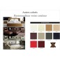 Lit design en cuir italien de luxe PRIMA, couleur personnalisée, 140x190