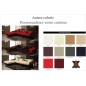 Canapé d'angle en cuir italien 5 places , VERDI, couleur personnalisée, angle gauche Canapé d'angle en cuir italien 5 places , VERDI, couleur personnalisée, angle gauche