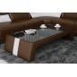 Table basse design SIARA, chocolat