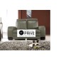 Canapé RELAXO 2 places cuir haut de gamme italien vachette Vénésetti Cuir Prestige luxe. Vénésetti, Gris foncé