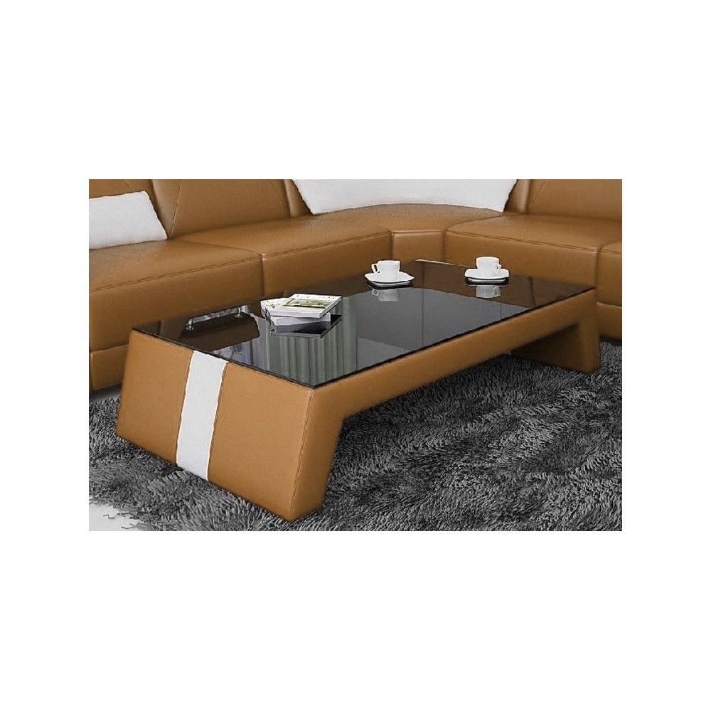 Table basse design SIARA, marron