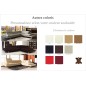 Canapé d'angle en cuir italien 5/6 places Grand CITY, couleur personnalisée, angle droit Canapé d'angle en cuir italien 5/6 places Grand CITY, couleur personnalisée, angle droit