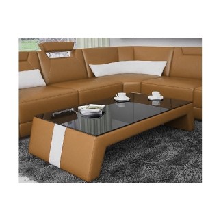 Table basse design SIARA, marron