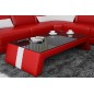 Table basse design SIARA, rouge