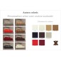 Canapé 2 places en cuir supérieur luxe haut de gamme italien TORINO, personnalisé Canapé 2 places en cuir supérieur luxe haut de gamme italien TORINO, personnalisé