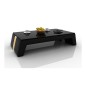 Table basse design SIARA, chocolat et beige