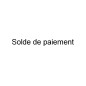 Solde du paiement de la commande US1A07200324. Mme Viviane Pautigny Dujardin